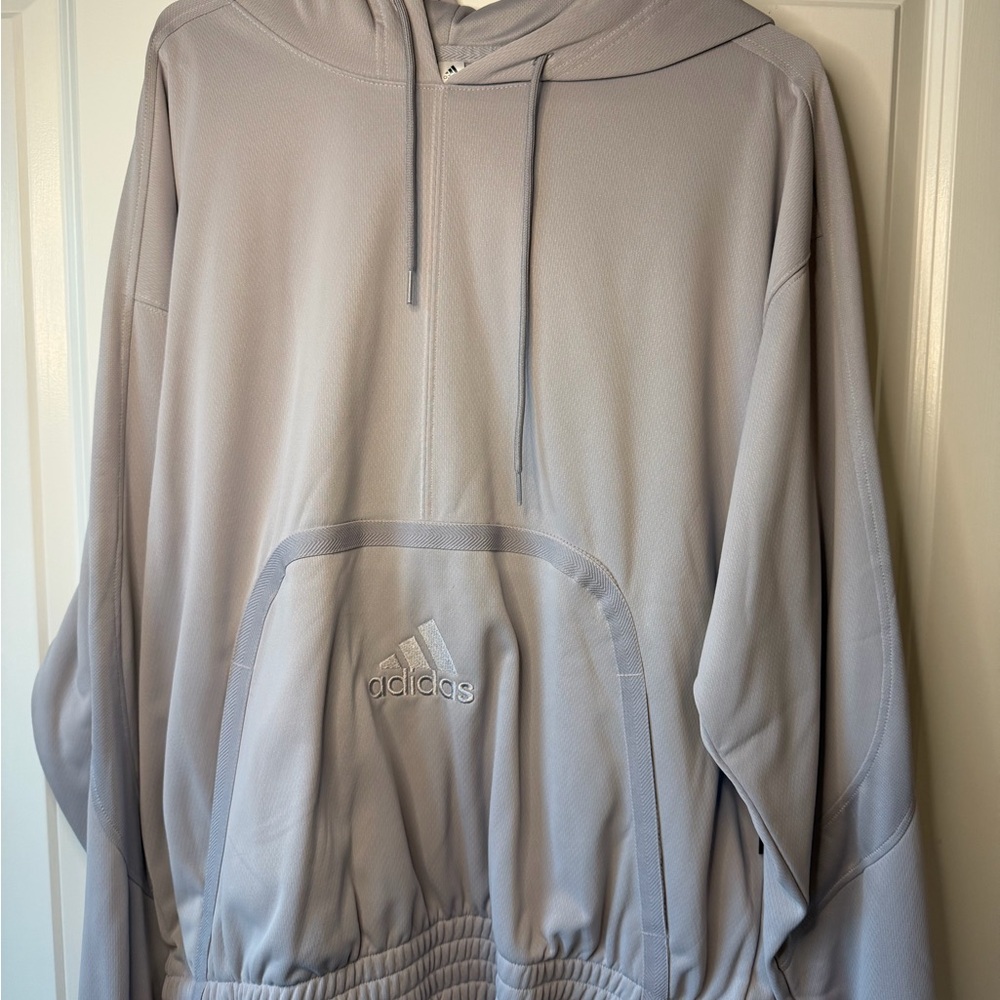 Adidas Light Purple Athletic Hoodie